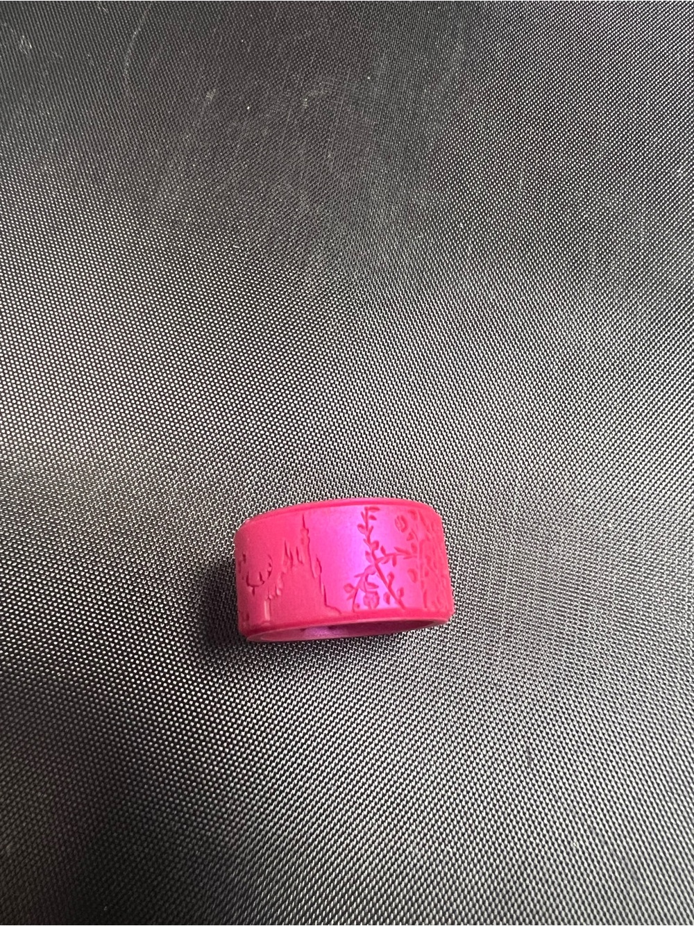 Enso Rings Disney Briar Rose Sleeping Beauty Silicone Ring – Pink size 8
